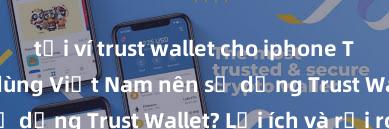 tải ví trust wallet cho iphone Tại sao người dùng Việt Nam nên sử dụng Trust Wallet? Lợi ích và rủi ro