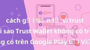 cách gửi tiền từ ví trust wallet Tại sao Trust Wallet không có trên Google Play tại Việt Nam?