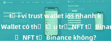 tải ví trust wallet ios nhanh không Trust Wallet có thể lưu trữ NFT từ Binance không?